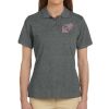 Ladies' 6 oz. Ringspun Cotton Piqué Short-Sleeve Polo Thumbnail