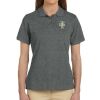 Ladies' 6 oz. Ringspun Cotton Piqué Short-Sleeve Polo Thumbnail