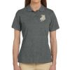 Ladies' 6 oz. Ringspun Cotton Piqué Short-Sleeve Polo Thumbnail