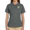 Ladies' 6 oz. Ringspun Cotton Piqué Short-Sleeve Polo Thumbnail