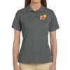 Ladies' 6 oz. Ringspun Cotton Piqué Short-Sleeve Polo Thumbnail