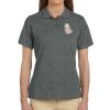 Ladies' 6 oz. Ringspun Cotton Piqué Short-Sleeve Polo Thumbnail