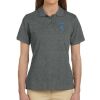 Ladies' 6 oz. Ringspun Cotton Piqué Short-Sleeve Polo Thumbnail