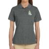 Ladies' 6 oz. Ringspun Cotton Piqué Short-Sleeve Polo Thumbnail