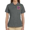 Ladies' 6 oz. Ringspun Cotton Piqué Short-Sleeve Polo Thumbnail