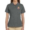 Ladies' 6 oz. Ringspun Cotton Piqué Short-Sleeve Polo Thumbnail