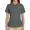 Ladies' 6 oz. Ringspun Cotton Piqué Short-Sleeve Polo Thumbnail