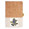 Cork And Heathered Fabric Hardcover Journal 5.5" X 8.25" Thumbnail