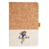 Cork And Heathered Fabric Hardcover Journal 5.5" X 8.25" Thumbnail