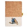 Cork And Heathered Fabric Hardcover Journal 5.5" X 8.25" Thumbnail