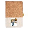 Cork And Heathered Fabric Hardcover Journal 5.5" X 8.25" Thumbnail