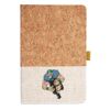 Cork And Heathered Fabric Hardcover Journal 5.5" X 8.25" Thumbnail