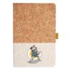 Cork And Heathered Fabric Hardcover Journal 5.5" X 8.25" Thumbnail