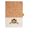 Cork And Heathered Fabric Hardcover Journal 5.5" X 8.25" Thumbnail