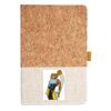 Cork And Heathered Fabric Hardcover Journal 5.5" X 8.25" Thumbnail