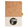 Cork And Heathered Fabric Hardcover Journal 5.5" X 8.25" Thumbnail