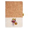 Cork And Heathered Fabric Hardcover Journal 5.5" X 8.25" Thumbnail