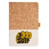 Cork And Heathered Fabric Hardcover Journal 5.5" X 8.25" Thumbnail
