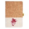 Cork And Heathered Fabric Hardcover Journal 5.5" X 8.25" Thumbnail