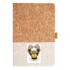 Cork And Heathered Fabric Hardcover Journal 5.5" X 8.25" Thumbnail
