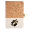 Cork And Heathered Fabric Hardcover Journal 5.5" X 8.25" Thumbnail