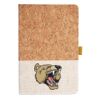 Cork And Heathered Fabric Hardcover Journal 5.5" X 8.25" Thumbnail