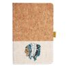 Cork And Heathered Fabric Hardcover Journal 5.5" X 8.25" Thumbnail