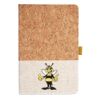 Cork And Heathered Fabric Hardcover Journal 5.5" X 8.25" Thumbnail