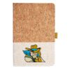 Cork And Heathered Fabric Hardcover Journal 5.5" X 8.25" Thumbnail