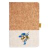 Cork And Heathered Fabric Hardcover Journal 5.5" X 8.25" Thumbnail