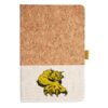 Cork And Heathered Fabric Hardcover Journal 5.5" X 8.25" Thumbnail