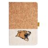 Cork And Heathered Fabric Hardcover Journal 5.5" X 8.25" Thumbnail