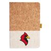Cork And Heathered Fabric Hardcover Journal 5.5" X 8.25" Thumbnail