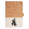 Cork And Heathered Fabric Hardcover Journal 5.5" X 8.25" Thumbnail