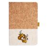 Cork And Heathered Fabric Hardcover Journal 5.5" X 8.25" Thumbnail