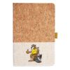 Cork And Heathered Fabric Hardcover Journal 5.5" X 8.25" Thumbnail