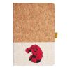 Cork And Heathered Fabric Hardcover Journal 5.5" X 8.25" Thumbnail