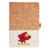 Cork And Heathered Fabric Hardcover Journal 5.5" X 8.25" Thumbnail