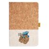 Cork And Heathered Fabric Hardcover Journal 5.5" X 8.25" Thumbnail
