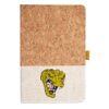 Cork And Heathered Fabric Hardcover Journal 5.5" X 8.25" Thumbnail