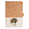 Cork And Heathered Fabric Hardcover Journal 5.5" X 8.25" Thumbnail