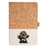 Cork And Heathered Fabric Hardcover Journal 5.5" X 8.25" Thumbnail