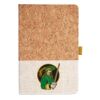 Cork And Heathered Fabric Hardcover Journal 5.5" X 8.25" Thumbnail