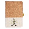 Cork And Heathered Fabric Hardcover Journal 5.5" X 8.25" Thumbnail