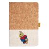Cork And Heathered Fabric Hardcover Journal 5.5" X 8.25" Thumbnail