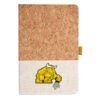 Cork And Heathered Fabric Hardcover Journal 5.5" X 8.25" Thumbnail