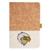 Cork And Heathered Fabric Hardcover Journal 5.5" X 8.25" Thumbnail