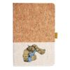 Cork And Heathered Fabric Hardcover Journal 5.5" X 8.25" Thumbnail