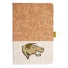 Cork And Heathered Fabric Hardcover Journal 5.5" X 8.25" Thumbnail