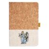 Cork And Heathered Fabric Hardcover Journal 5.5" X 8.25" Thumbnail